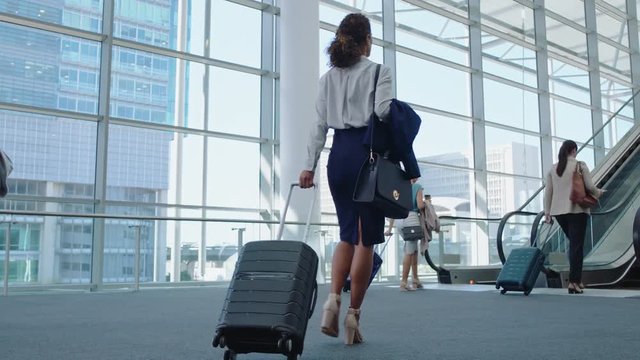 Busines Woman Airport